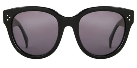 Celine CL41755 Audrey Polarized 807/3H Sunglasses in Black 